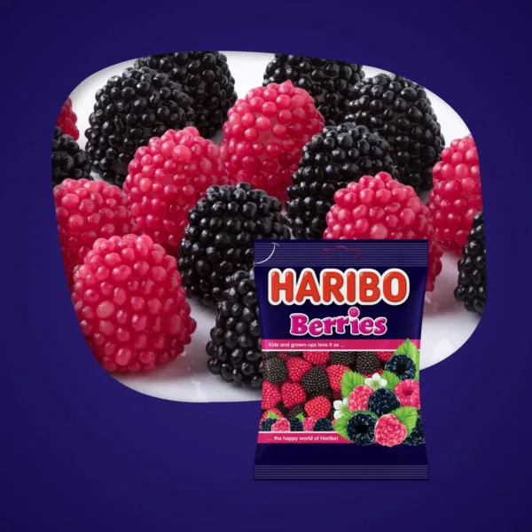 Haribo Berries Gummy Candy