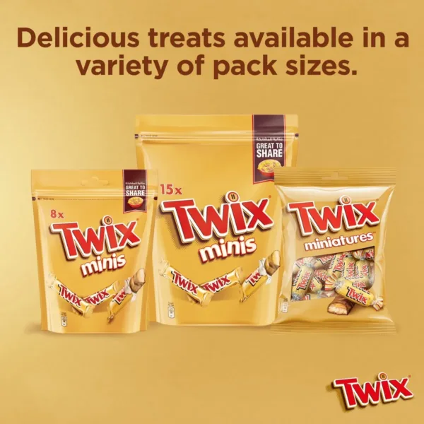 Twix Miniatures Chocolate Mini Bars