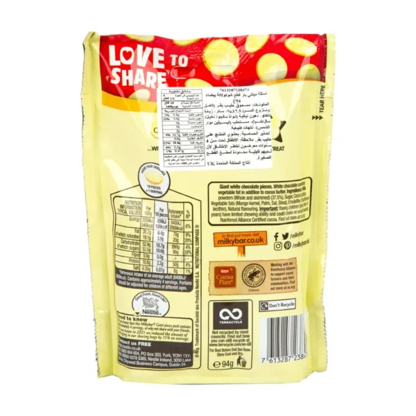 Milkybar Buttons